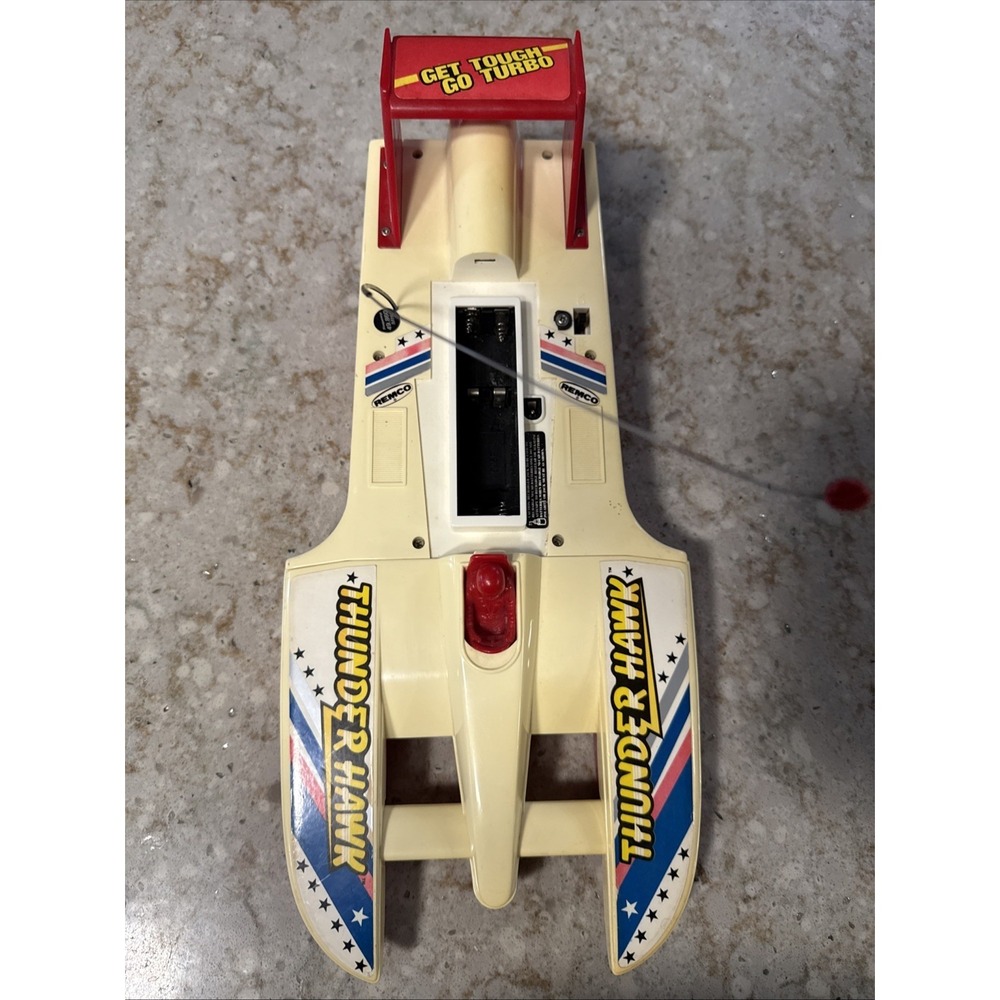 1980's Vintage REMCO Thunder Hawk Remote Control RC Racing Boat‎ Parts Repair